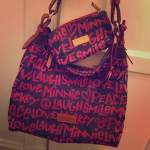 Dooney & Bourke Disney Peace Love & Mickey Bag